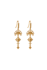 Intricate Long Fine Drops