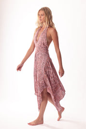 Handkerchief Halter Dress