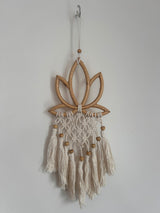 Lotus Macrame Dreamcatcher