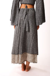 Long Wrap Skirt