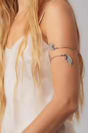 Devi Silver Arm Cuff