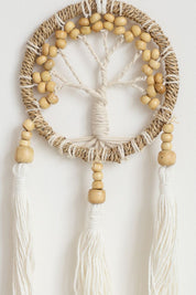 White Tree Tassel Wall Hanging