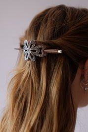 Zinnia  Hair Stick
