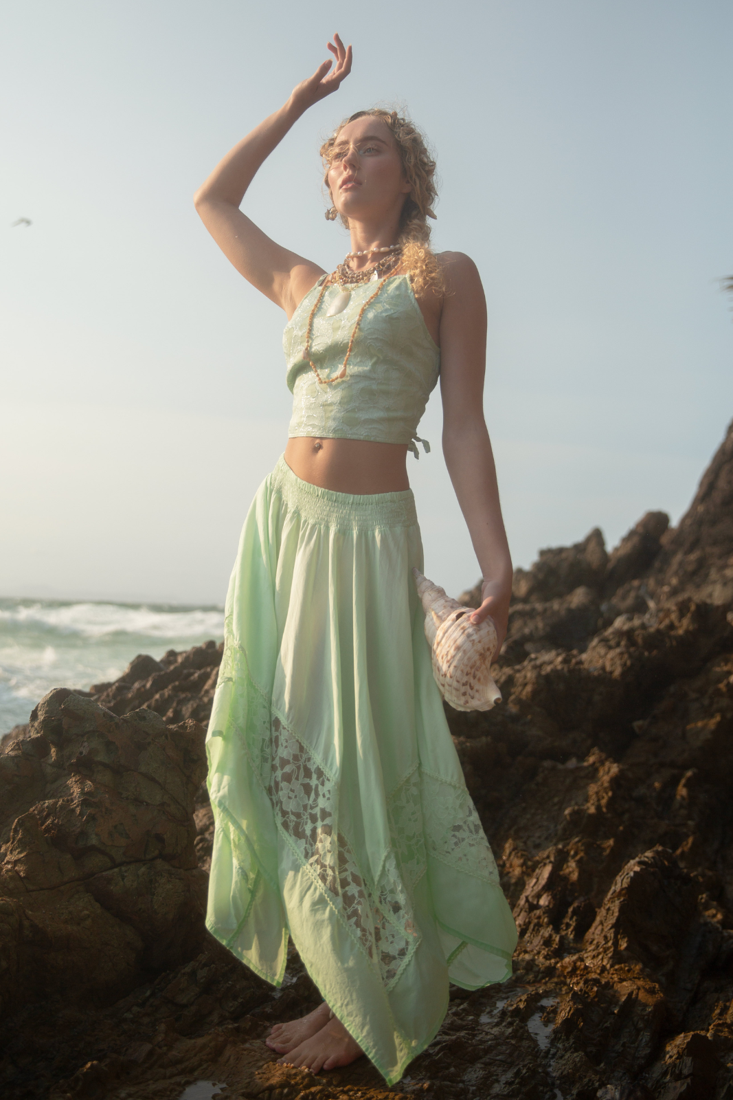 Sea Green Skirt
