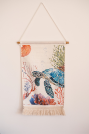 Green Turtle Banner