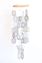 Silver Capiz Shell Windchime