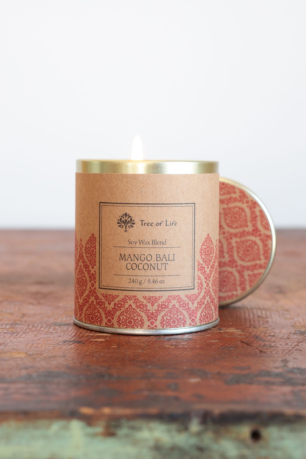Mango Bali Coconut Tin Candle