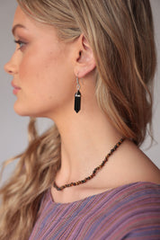 Obsidian Earrings