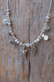 Verano Natural Stone Necklace