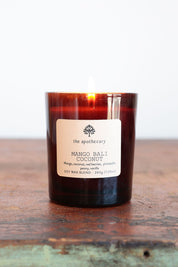 Mango Bali Coconut Amber Glass Candle