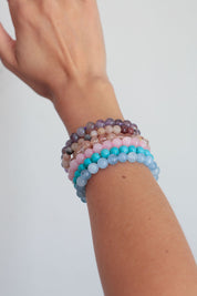 Amethyst Beaded Bracelet