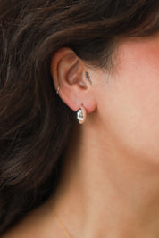 Silver Jali Earrings
