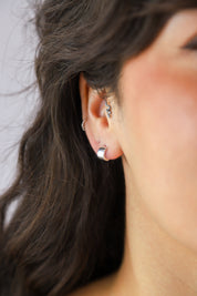 Cora Silver Studs
