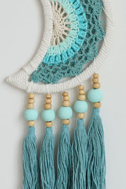 Blue Moon Tassel Wall Hanging