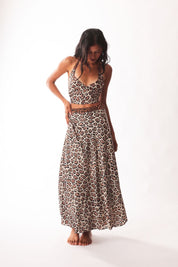 Long Wrap Skirt