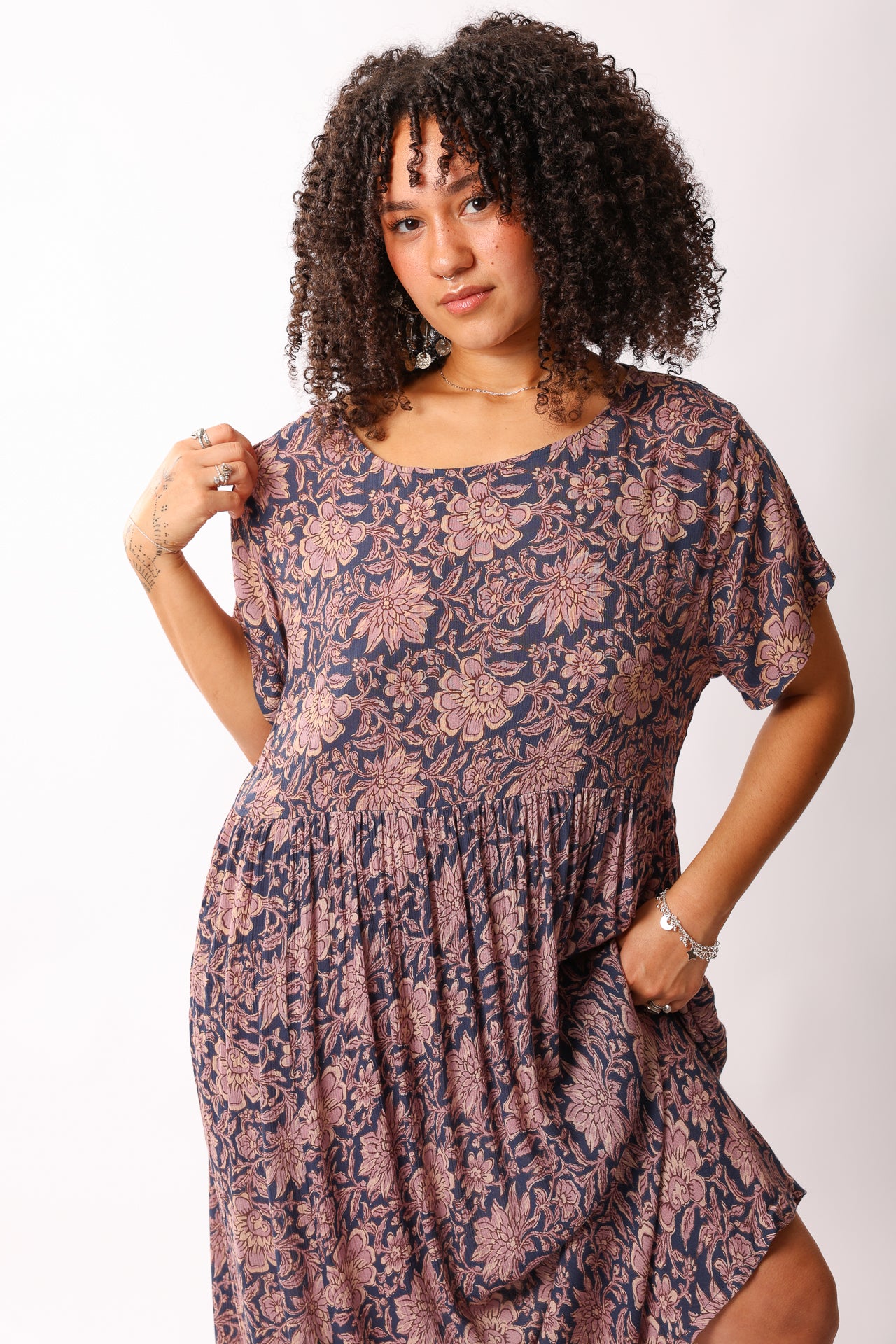 Scattered Flower Dress