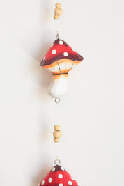 Wooden Mushroom Hanging