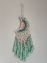 Moon Macrame Tassel Dreamcatcher