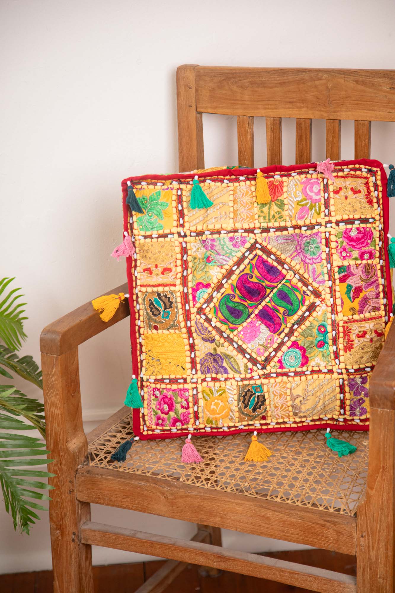 Gaddi Square Cushion