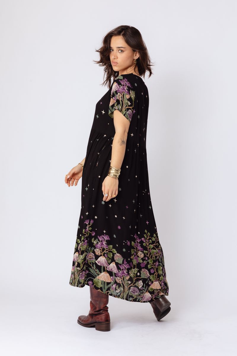 Scattered Flower Dress
