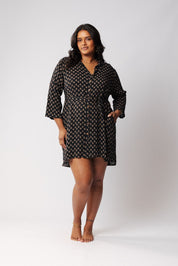 Taza Shirt Dress