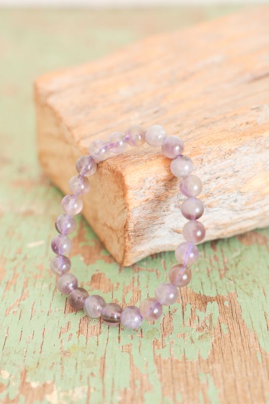 Amethyst Beaded Bracelet