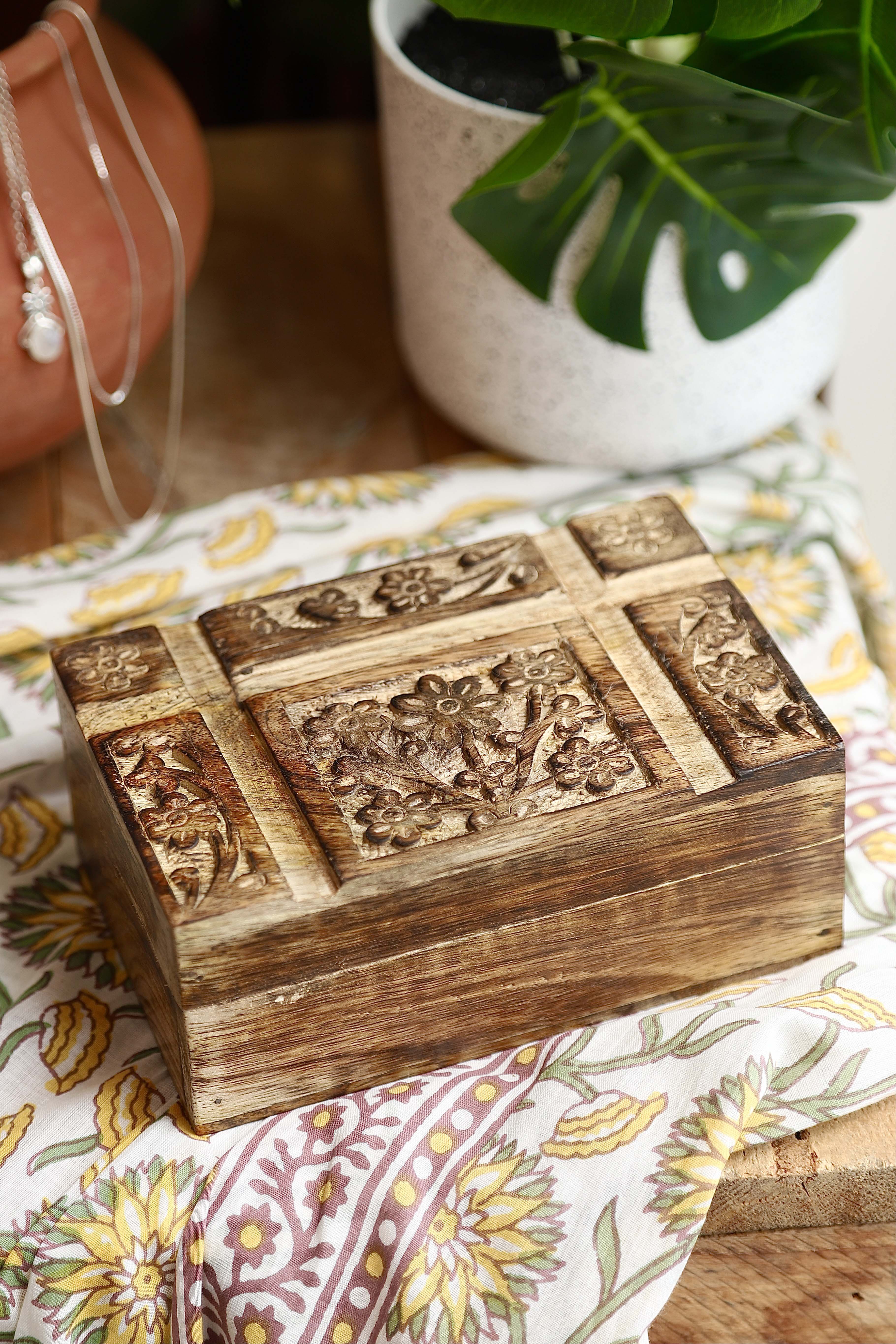 Flower Farm Wooden Box