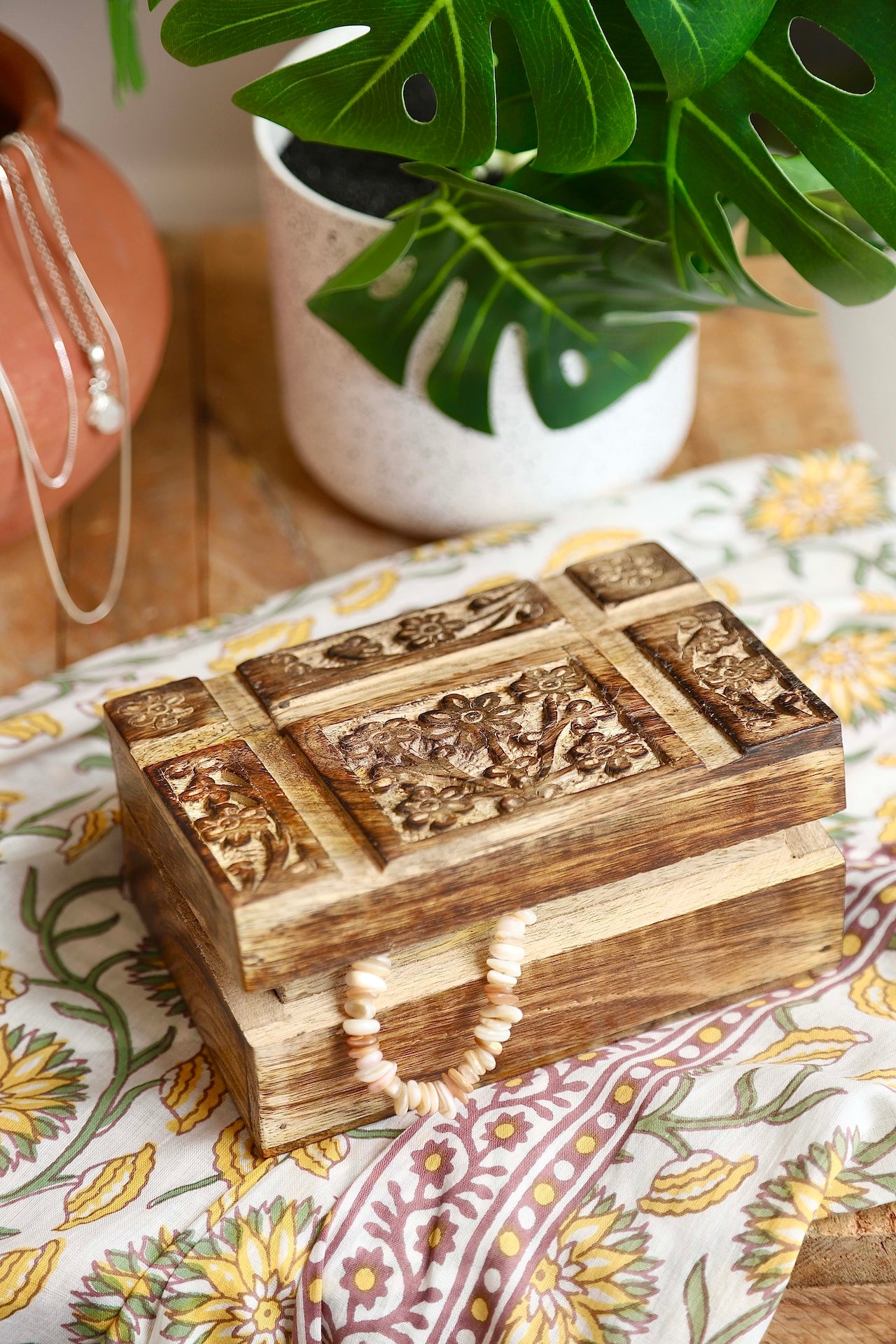 Flower Farm Wooden Box