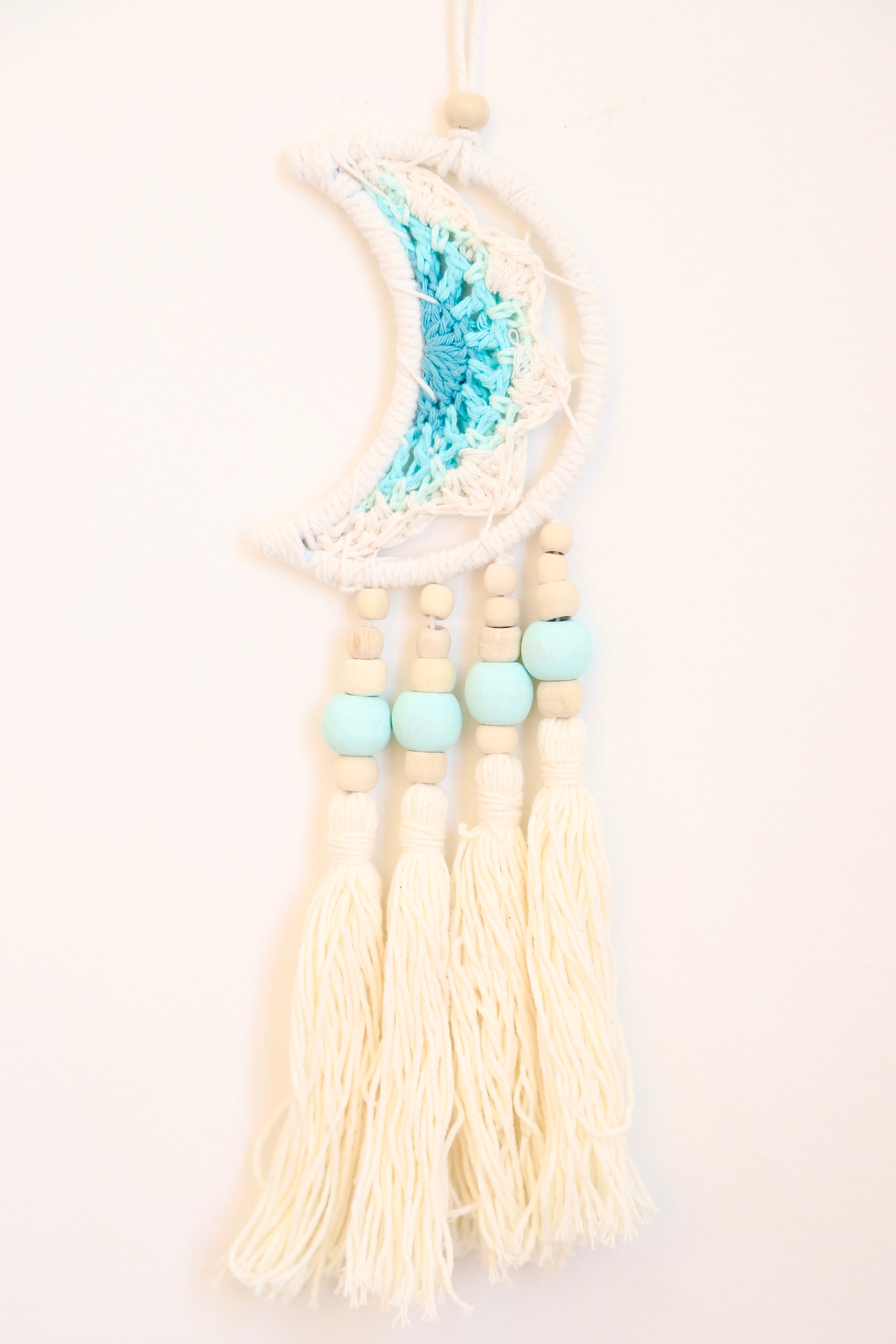 Turquoise Moon Tassel