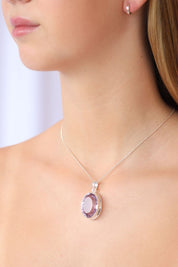 Statement Amethyst Pendant