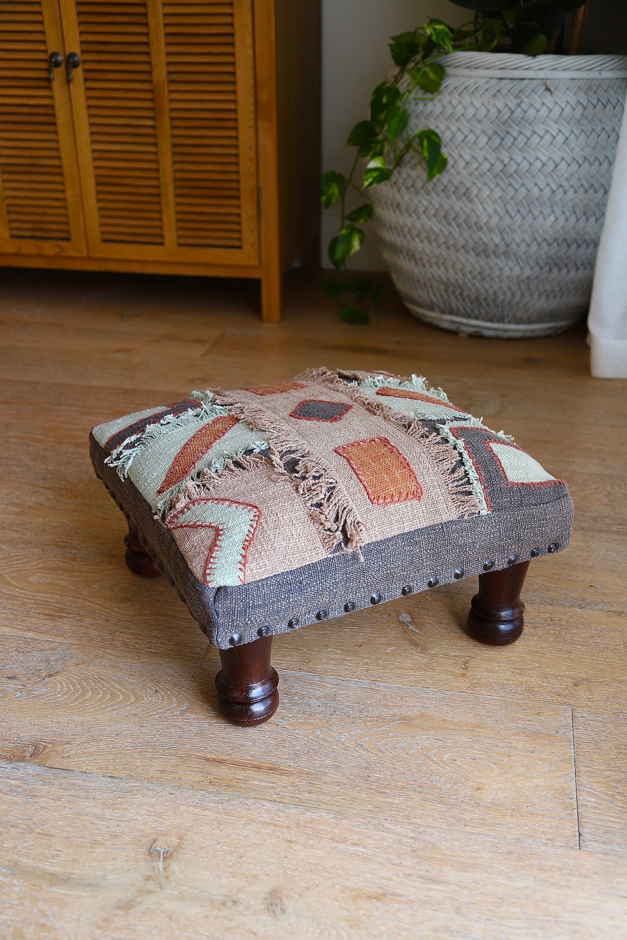 Geometric Foot Stool