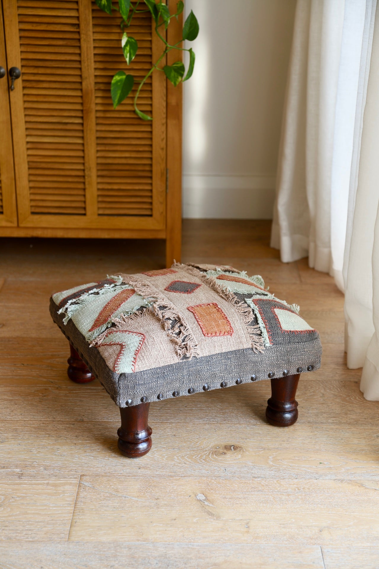 Geometric Foot Stool