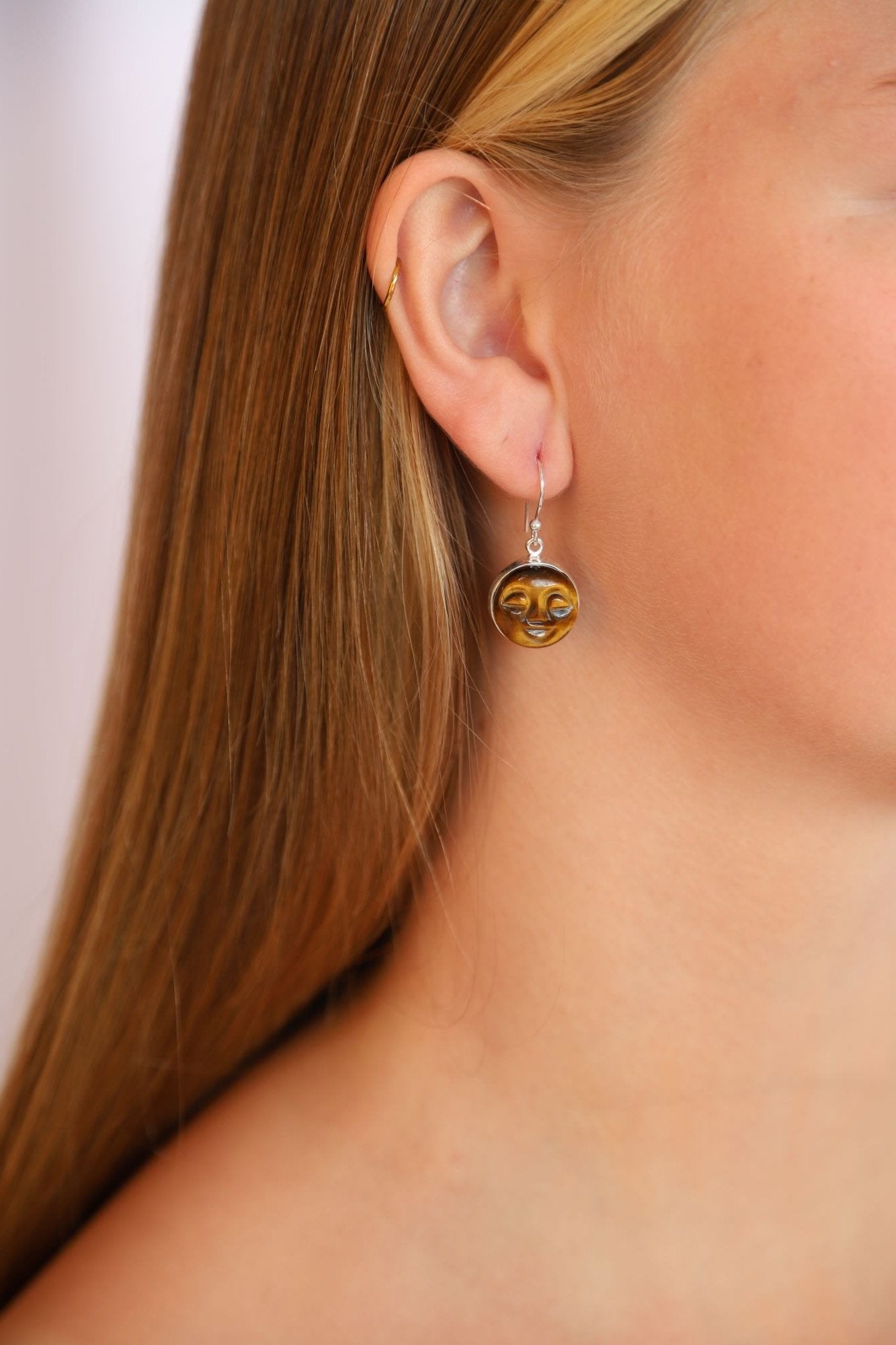 Luna Face Earrings