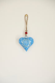 Small Blue Painted Heart