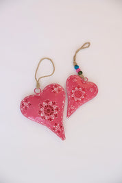 Mid size Pink Painted Heart