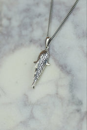 Silver Shark necklace