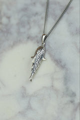 Silver Shark necklace