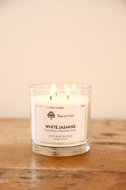 White Jasmine 3 Wick Candle