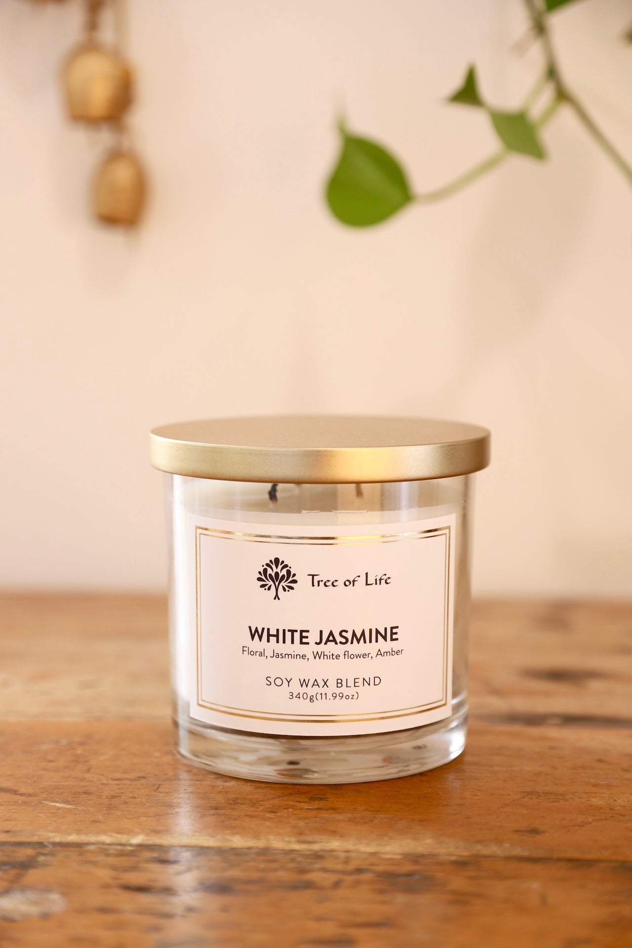 White Jasmine 3 Wick Candle