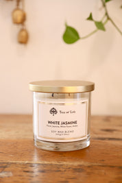 White Jasmine 3 Wick Candle