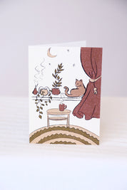 Cozy Moments Greeting Card