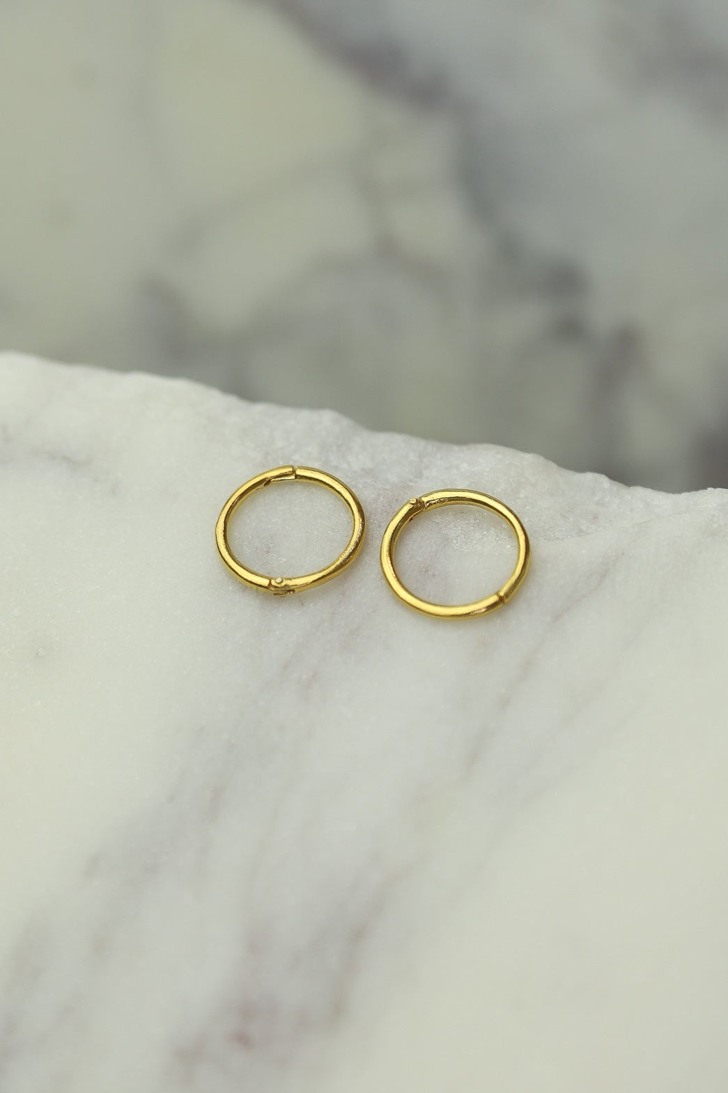 Estele Gold Hoops