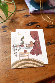 Cozy Moments Greeting Card