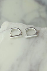 Sien Silver Hoops