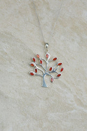 Gemstone Tree Pendant