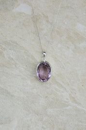 Statement Amethyst Pendant