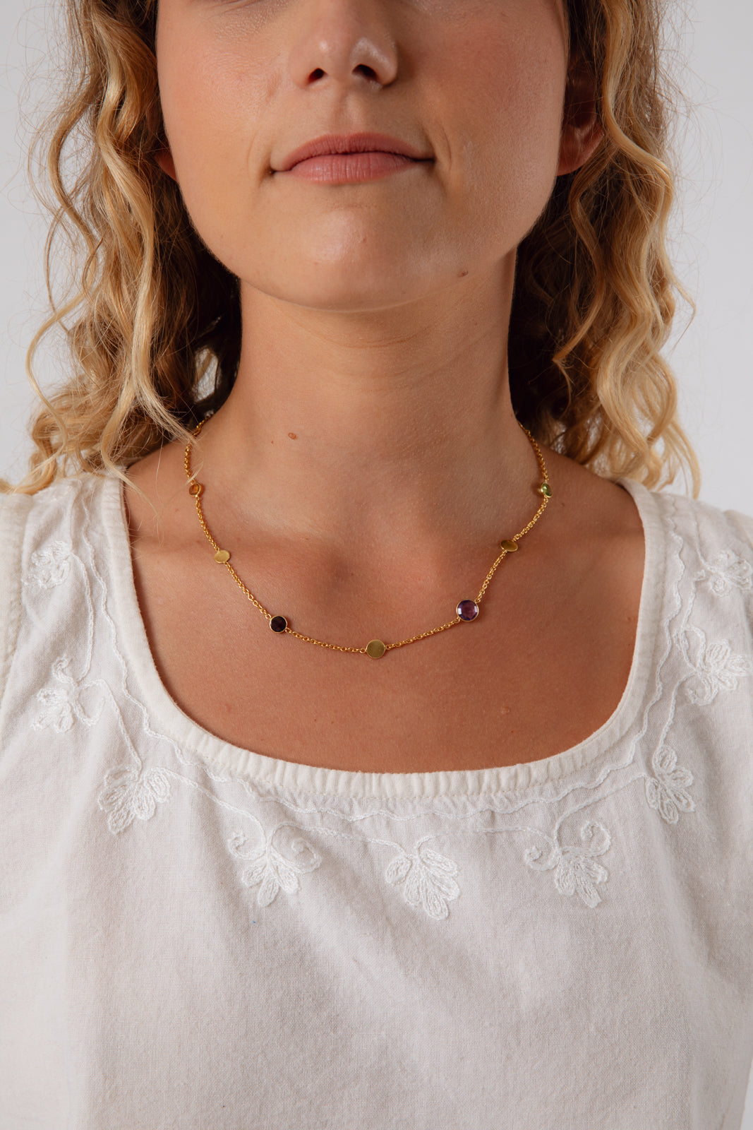 Thea Droplet Necklace