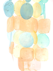 Sunlit Shell Capiz Windchime