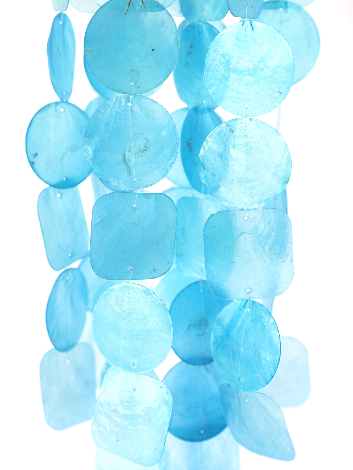 Aqua Serenity Capiz Windchime