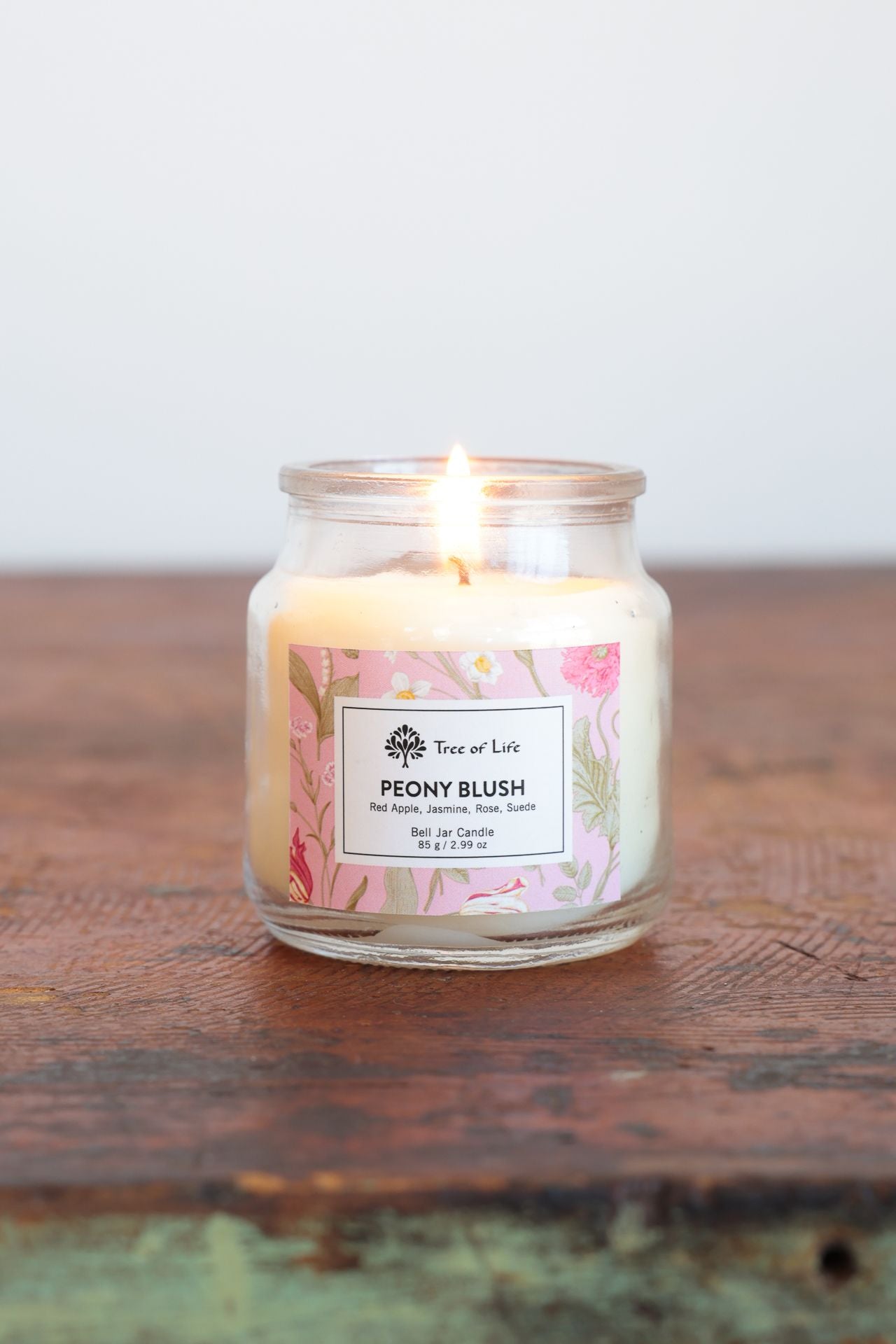 Peony Blush Jar Candle